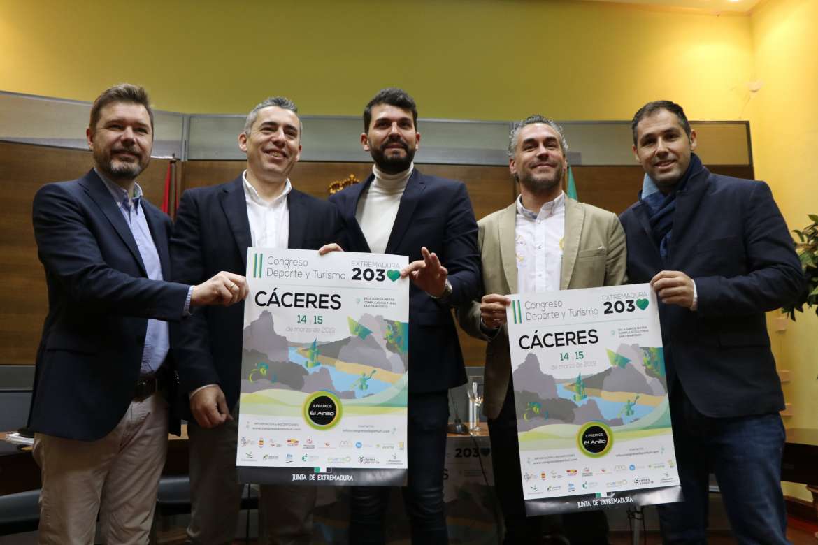 Presentado el II Congreso ‘Deporte y Turismo Extremadura 2030’