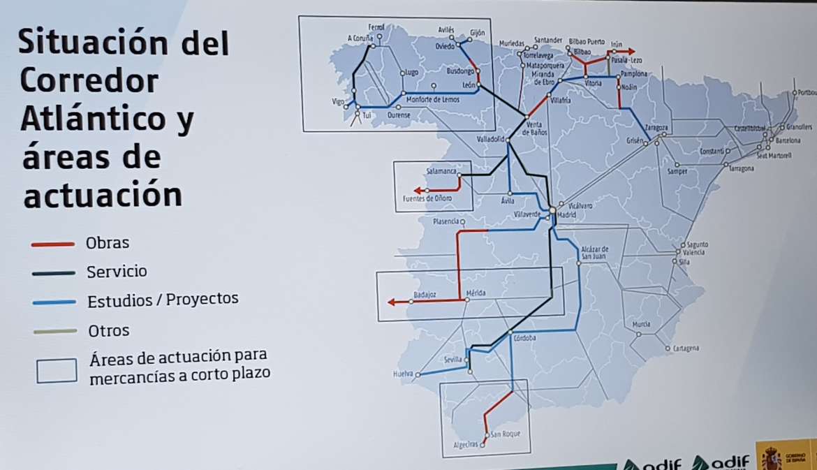 corredor atlantico ferrovuiario mapa