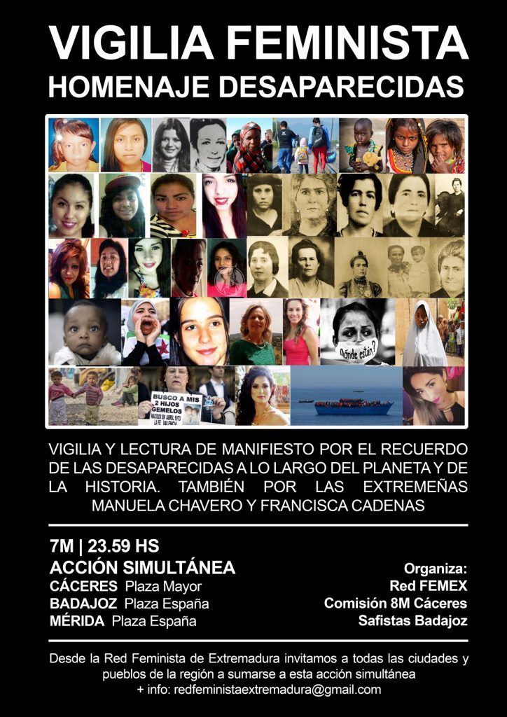 Cartel desaparecidas