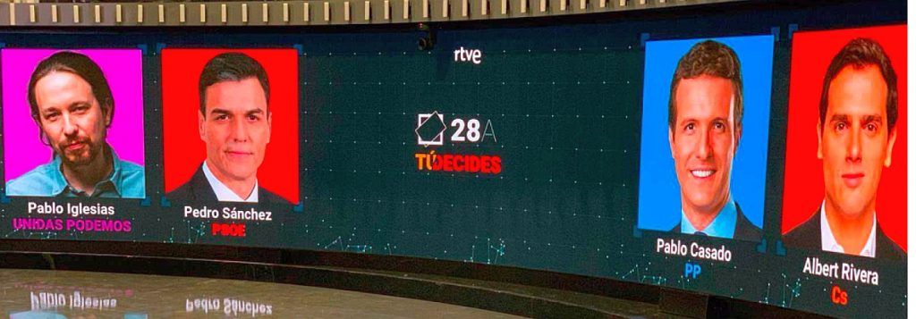 debate a cuatro