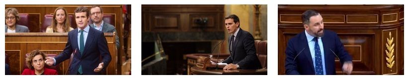 Casado rivera y abascal julio 2019
