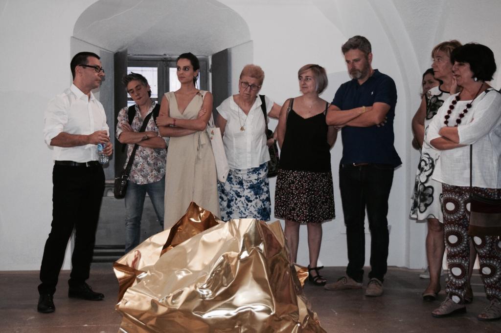 El artista extremeño Julián Gómez inaugura en el Museo de Cáceres su muestra Hacia el Jardín