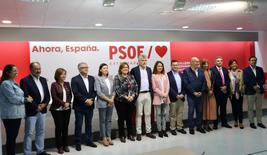 candidatos psoe caceres y badajoz 10N