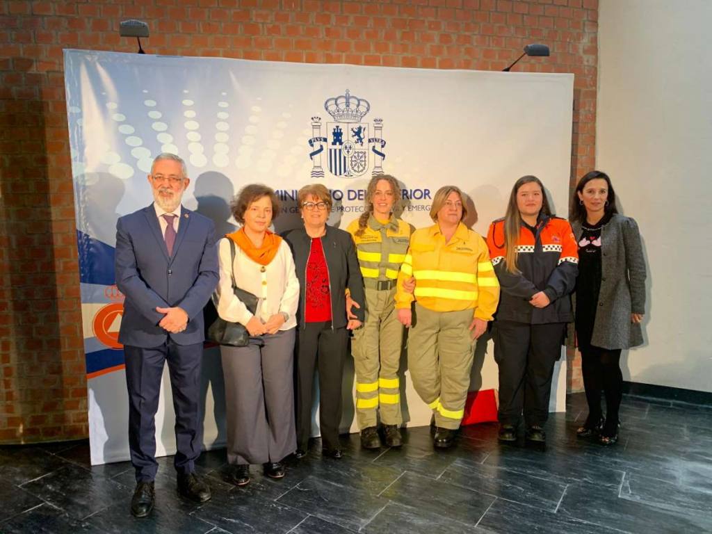 Galardonadas con autoridades