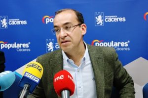 Rafa Mateos Portavoz PP Ayuntamiento de Cáceres