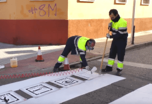 pintado pictogramas badajoz
