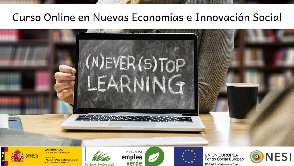 ¡Oportunidad formativa! Curso online gratuito sobre Nuevas Economías dirigido a la ciudadanía extremeña