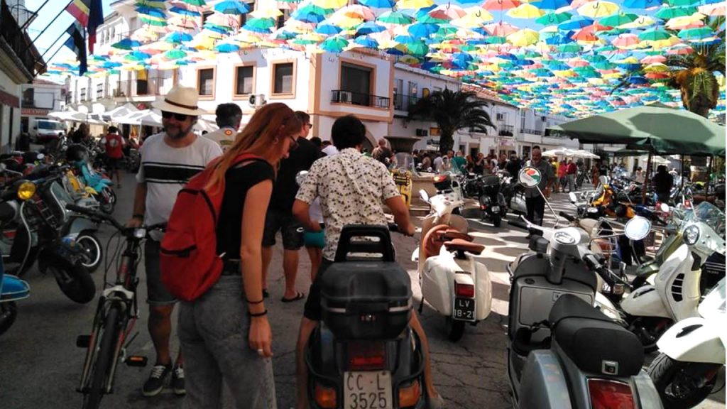 festival europa sur vespas malpartida caceres