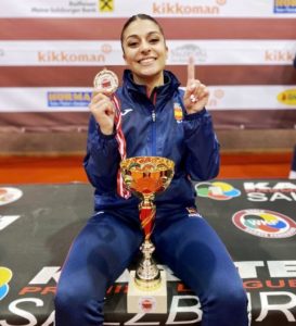 Marta Garcia luce el oro en Austria