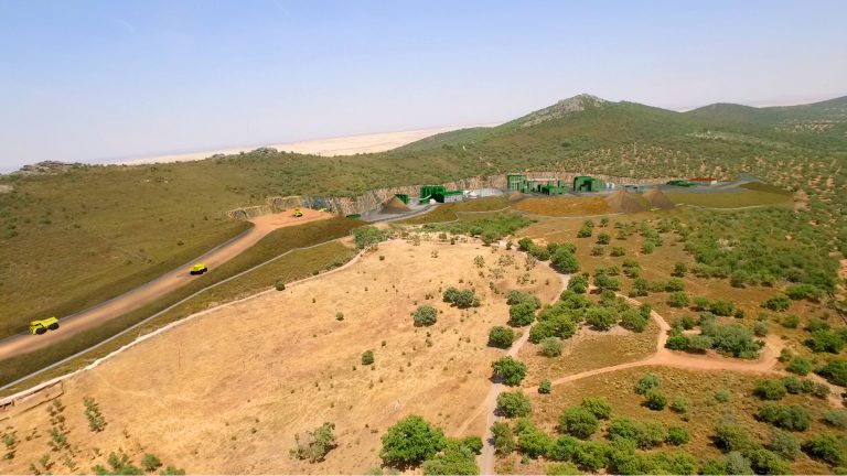 Reproducción de la planta industrial