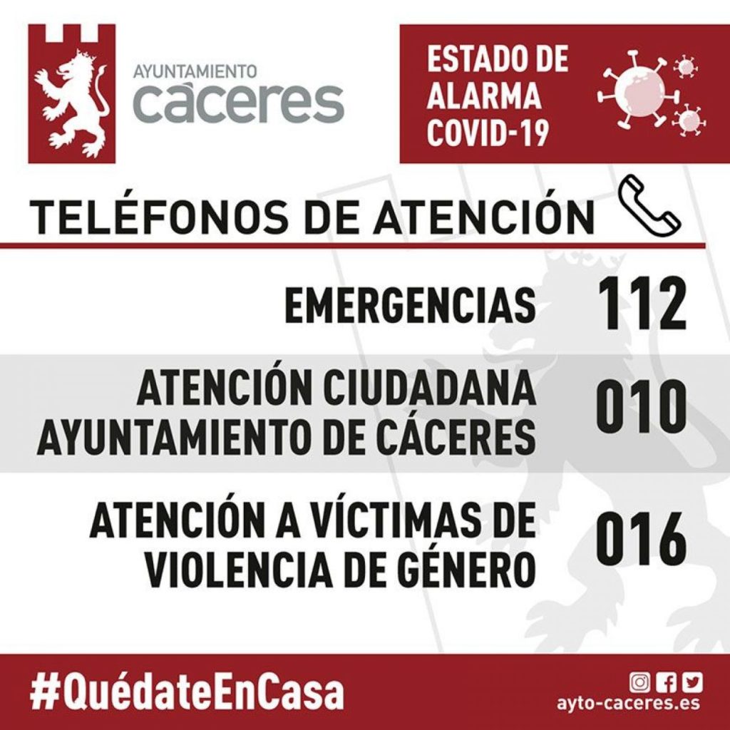 COVID AYTO telefonos 465235693