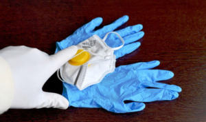 mascarilla guantes
