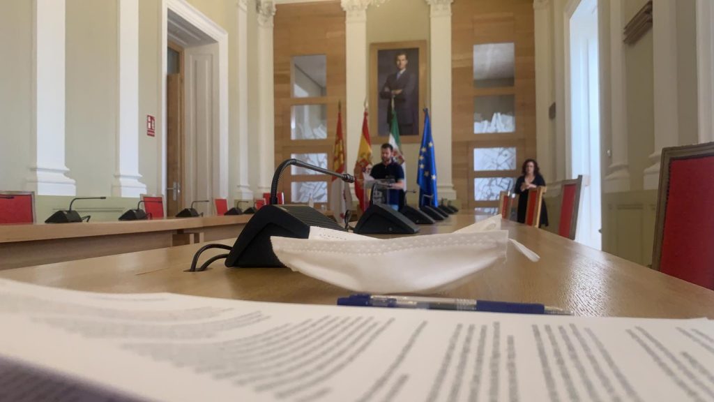 51 nuevos puestos de trabajo en Cáceres mediante el Plan-Reactiva Empleo Rueda Prensa Luis Salaya