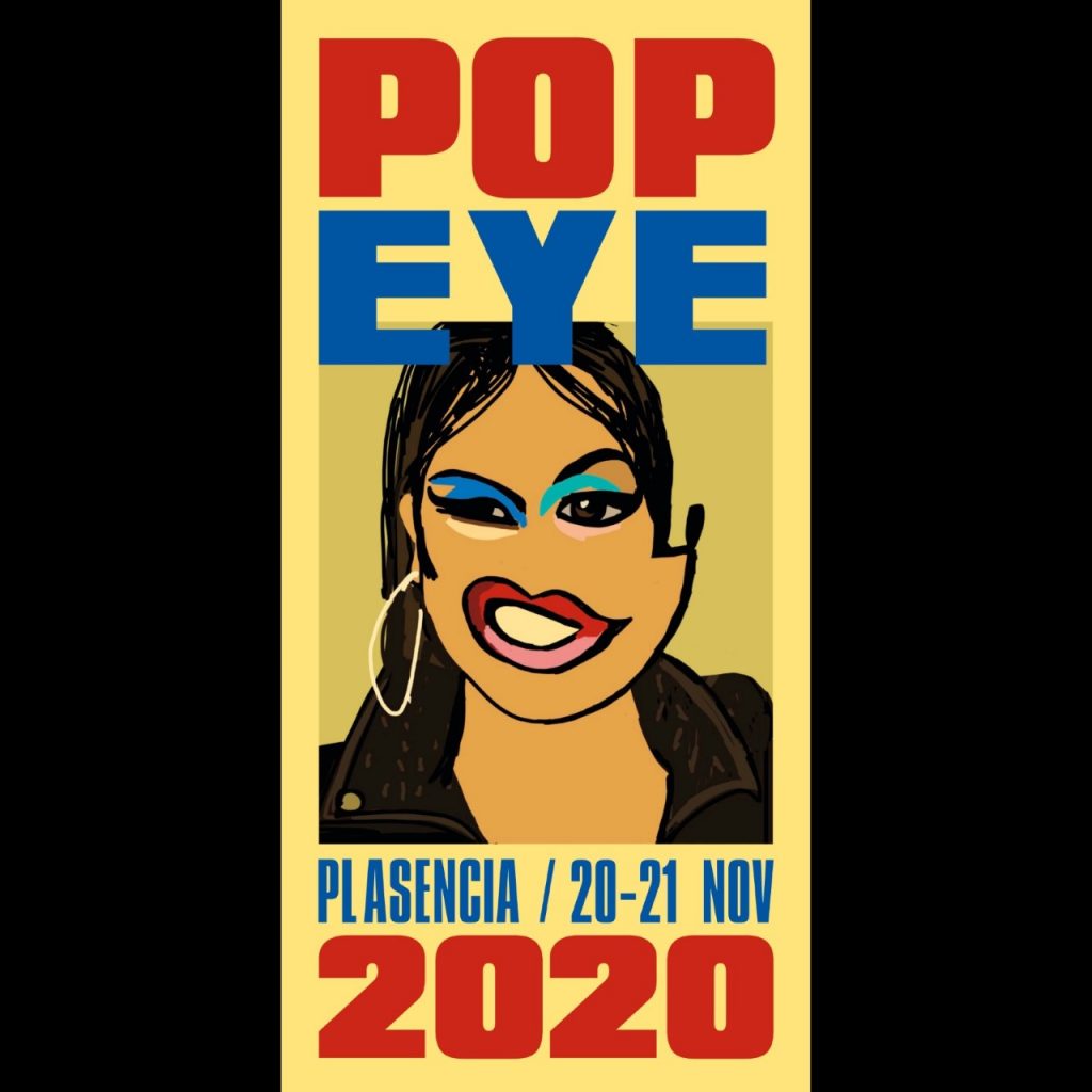 MARISCAL Y MARINÉ DISEÑAN EL CARTEL DE LOS PREMIOS POP EYE 2020 cartel pop eye 2020