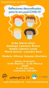 presentacion libro reflexiones desconfinadas para la era poscovid 19