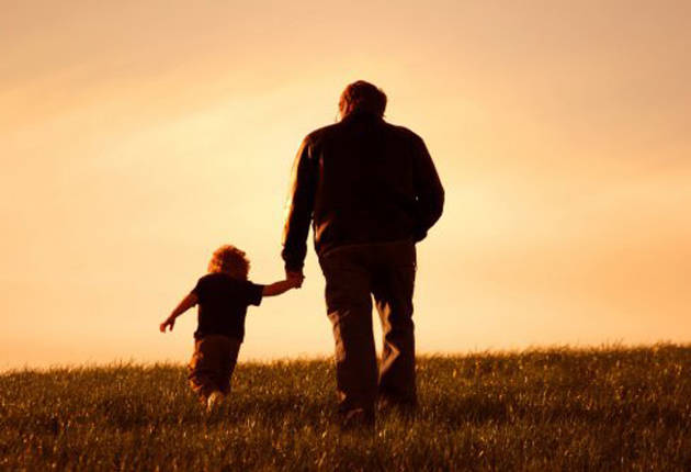 abuelo y nieto