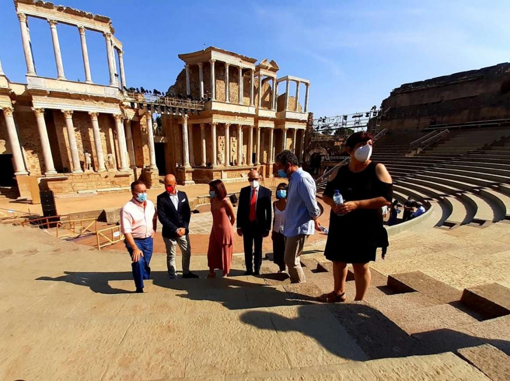 graderio teatro romano merida
