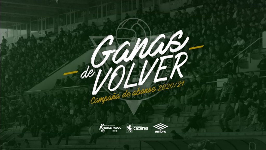 "Ganas de volver", la nueva campaña de abonos del Cacereño campaña de abonos web 2 scaled 1
