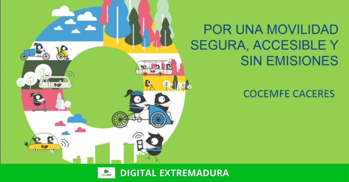 COCEMFE CÁCERES invita a notificar incidencias de accesibilidad en la Semana Europea de la Movilidad