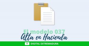 Darse de alta en Hacienda, Modelo 037