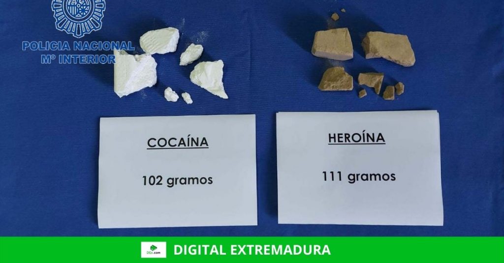Detenidas dos personas que portaban cocaína y heroína entre sus pertenencias Detenidas dos personas que portaban cocaína y heroína entre sus pertenencias