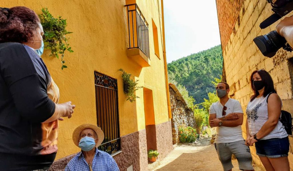Avanzado el plan de restauración forestal para la zona afectada por el incendio en La Vera y El Jerte INCENDIO VERA JERTE