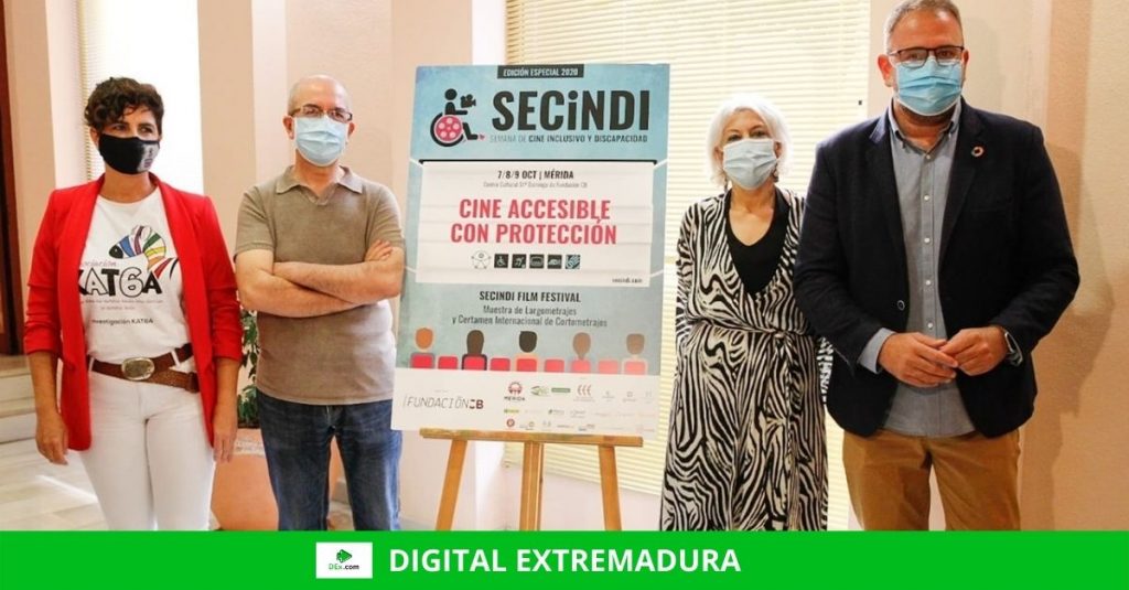 Mérida prepara para octubre la III Edición de la Semana de Cine Inclusivo y Discapacidad (SECINDI)