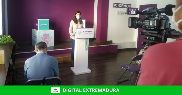 Podemos Extremadura advierte al gobierno de Vara que hay que ampliar los equipos médicos