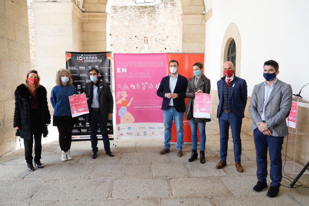 Llega 'Noviembre en Marcha' en apoyo a la Asociación Española Contra el Cáncer 29 10 2020 Presentacion actividades Noviembre en marcha