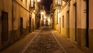 Caceres de noche