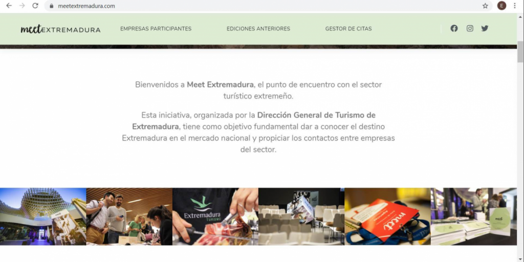 66 empresas y 104 agencias de viajes y touroperadores participarán en el Meet Extremadura Meet Extremadura 2020