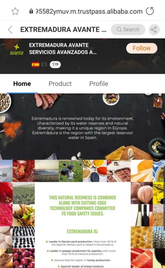 Alibaba acoge a Alimentos de Extremadura y así se potenciará la comercialización de productos extremeños alibaba alimentos extremadura
