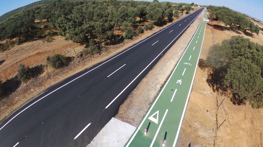 Mitma licita un contrato de conservación y explotación en carreteras del Estado en la provincia de Badajoz por importe de 14,71 millones de euros carretera 1