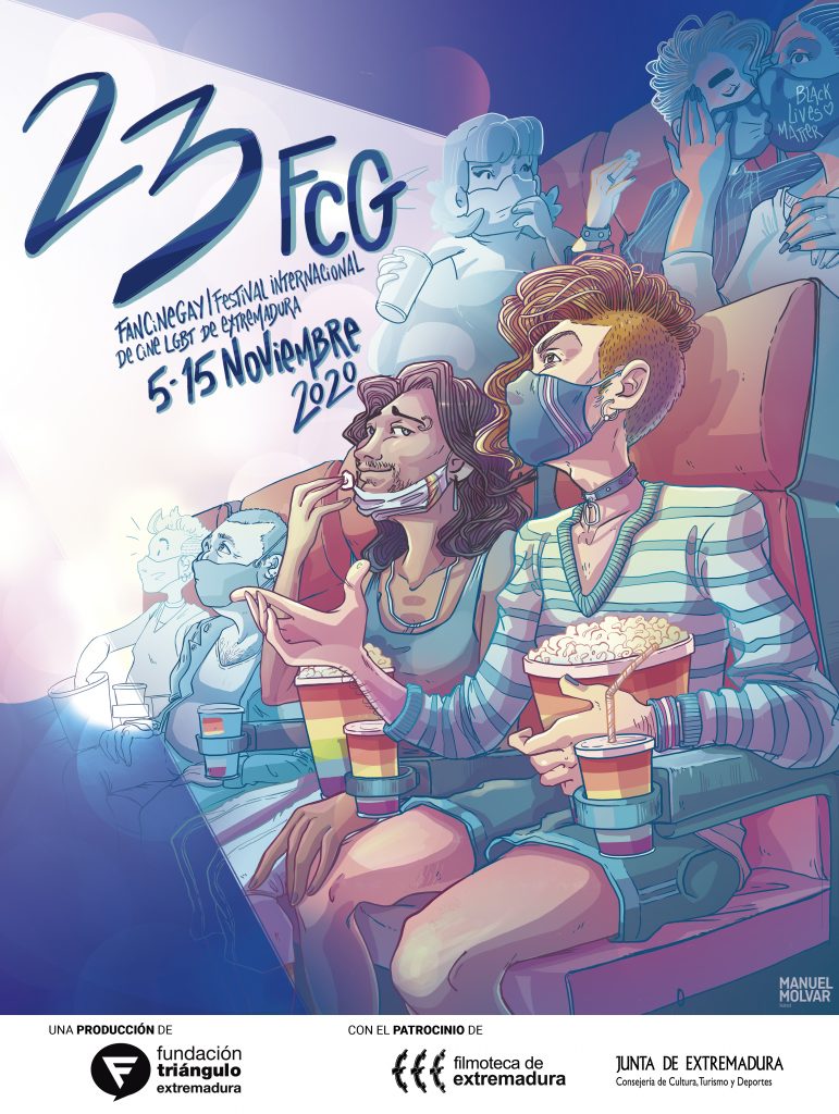 La 23ª edición del Festival Internacional de Cine LGBT de Extremadura cambia su lugar de inauguración cartel OKrgb