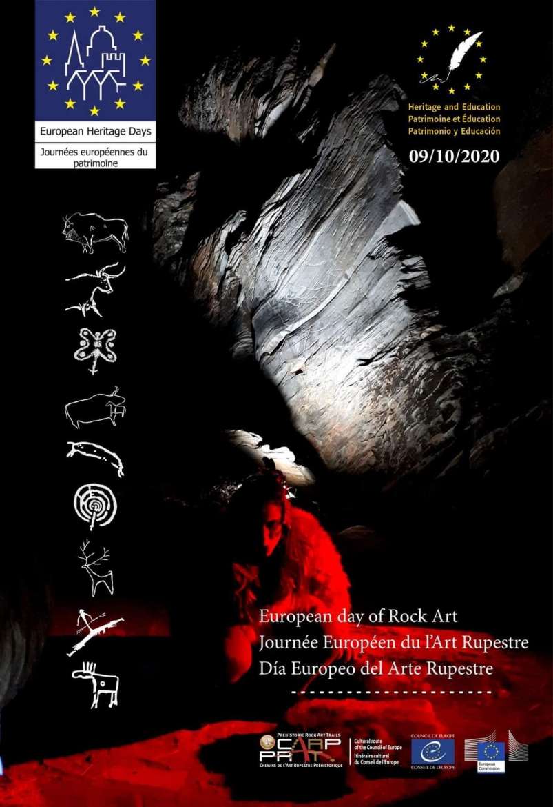 cartel arte rupestre
