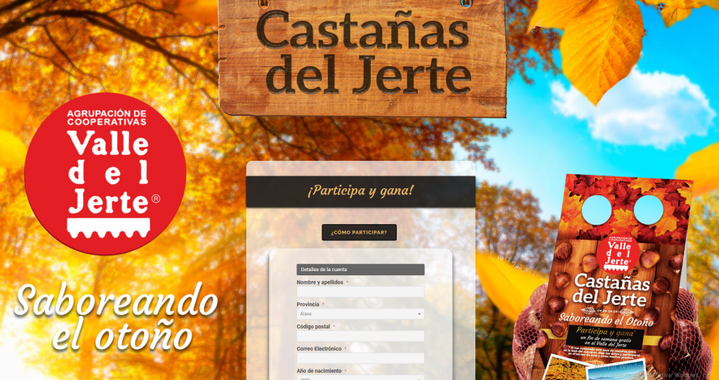 Saboreando el otoño, campaña para divulgar las excelencias de los productos de Jerte y La Vera castanasjerte