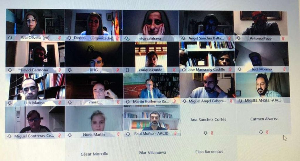 Se retoman los encuentros virtuales “Extremadura en el mundo” encuentros virtuales