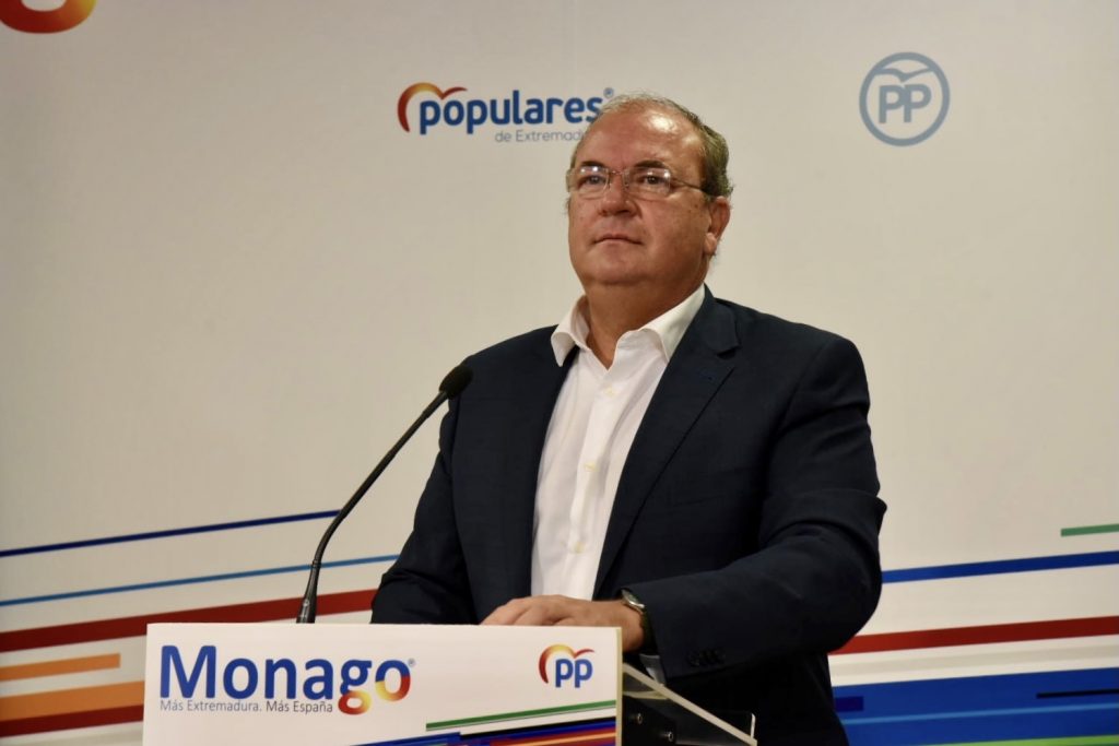 Monago propone un plan de rescate para la hostelería y el turismo tras las últimas restricciones del nuevo estado de alarma monago 1