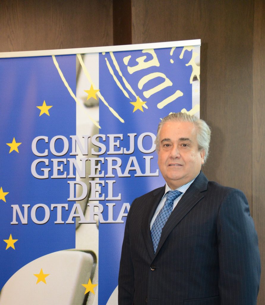 Ignacio Ferrer Cazorla decano y miembro de la Comision Permanente del CGN