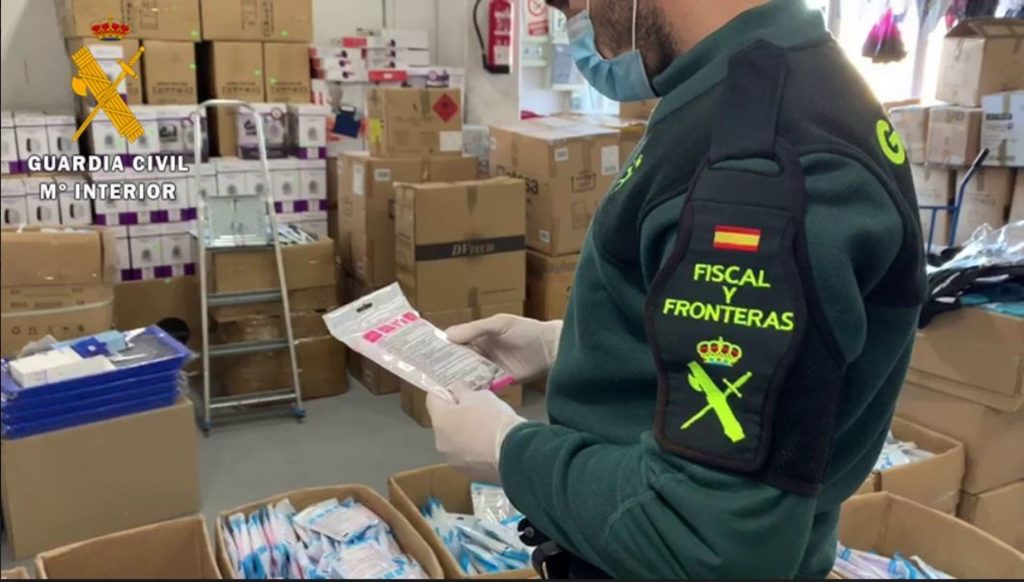 MASCARILLAS GUARDIA CIVIL