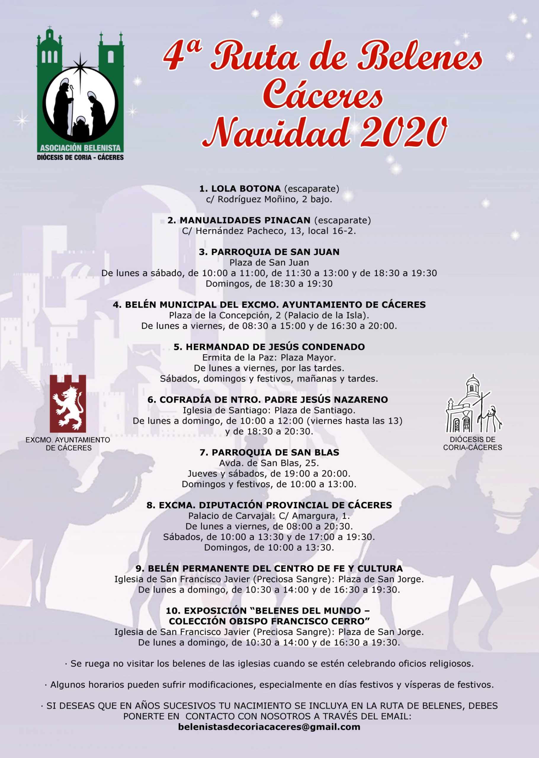 Ruta belenes Caceres 2020 scaled