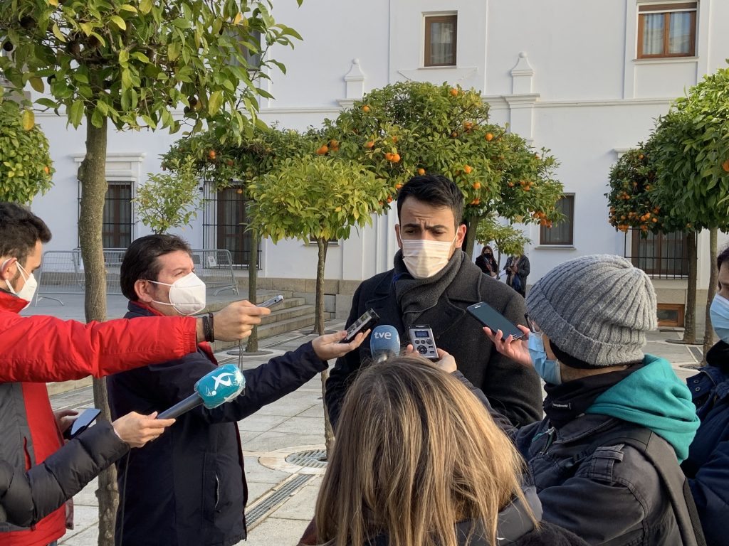 Salazar (Cs): “Líderes en contagios, una campaña de vacunación fallida y la Junta convoca la Comisión Covid dos meses tarde” david salazar canutazo 11 01 2021