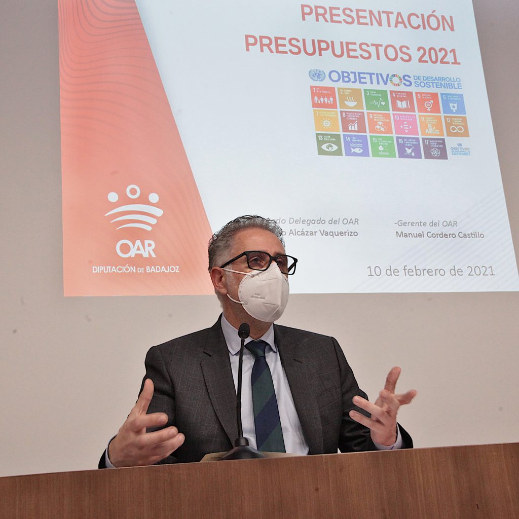 El OAR pacense cuenta para este año con un presupuesto de 16,4 millones de euros PRESUPUESTOS OAR 01