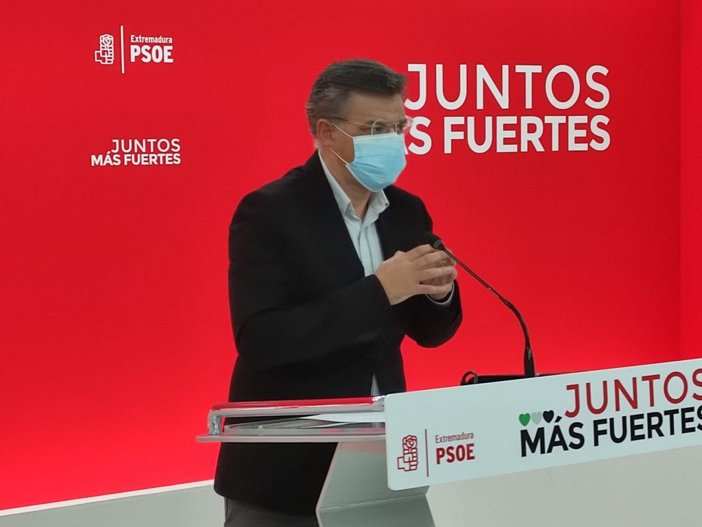 González, PSOE, señala que los sectores afectados deben aprovechar las ayudas de los 60 millones de euros dispuestos por la Junta gonzalez psoe