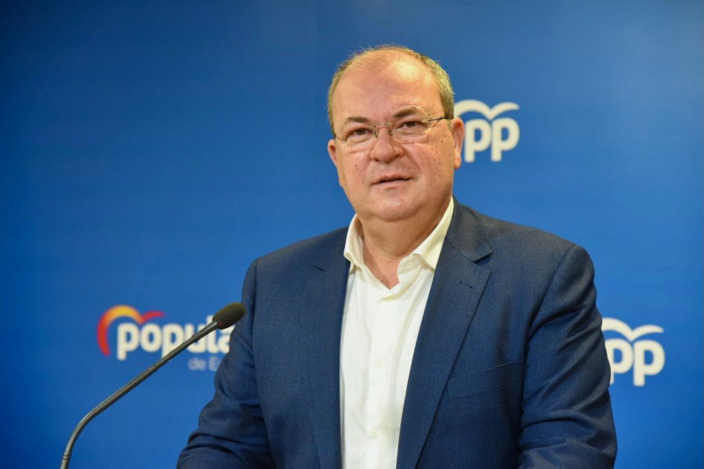 Monago pide a Sánchez que explique mañana por qué Extremadura es objetivo 1 para la UE y no lo es para el Gobierno de España monago