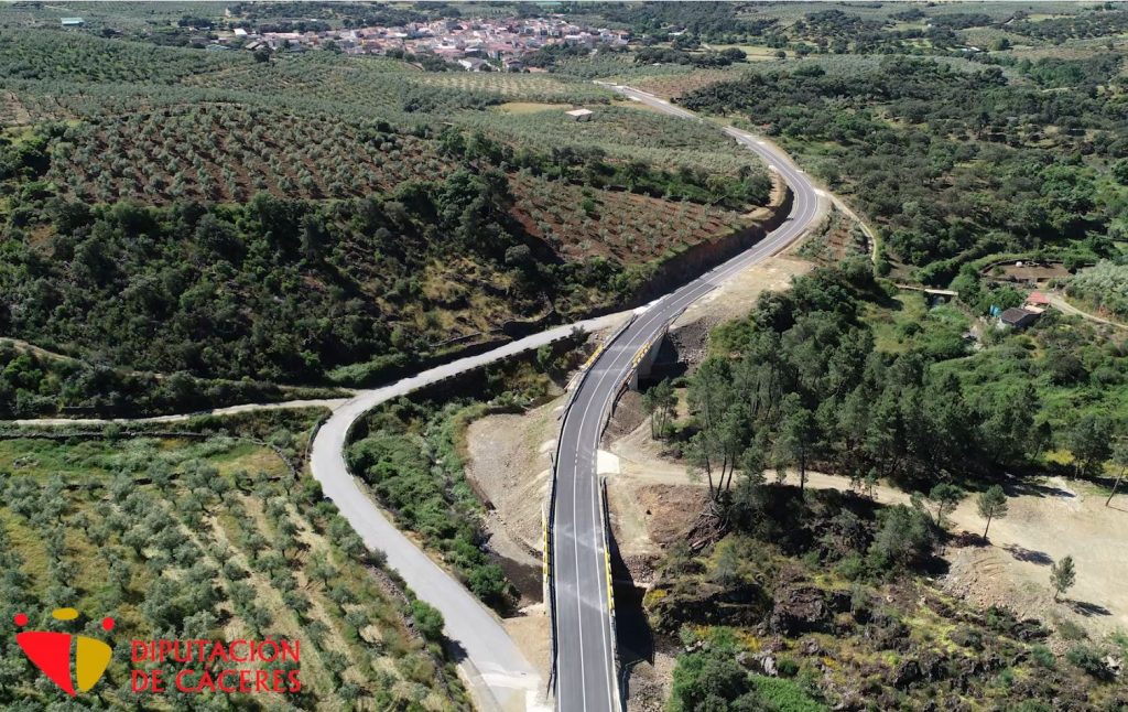 Ocho nuevas licitaciones de obras en la Red Provincial de Carreteras eleva a 60% la ejecución del Plan de Carreteras 2021/2022 De Marchagaz a la Ex205