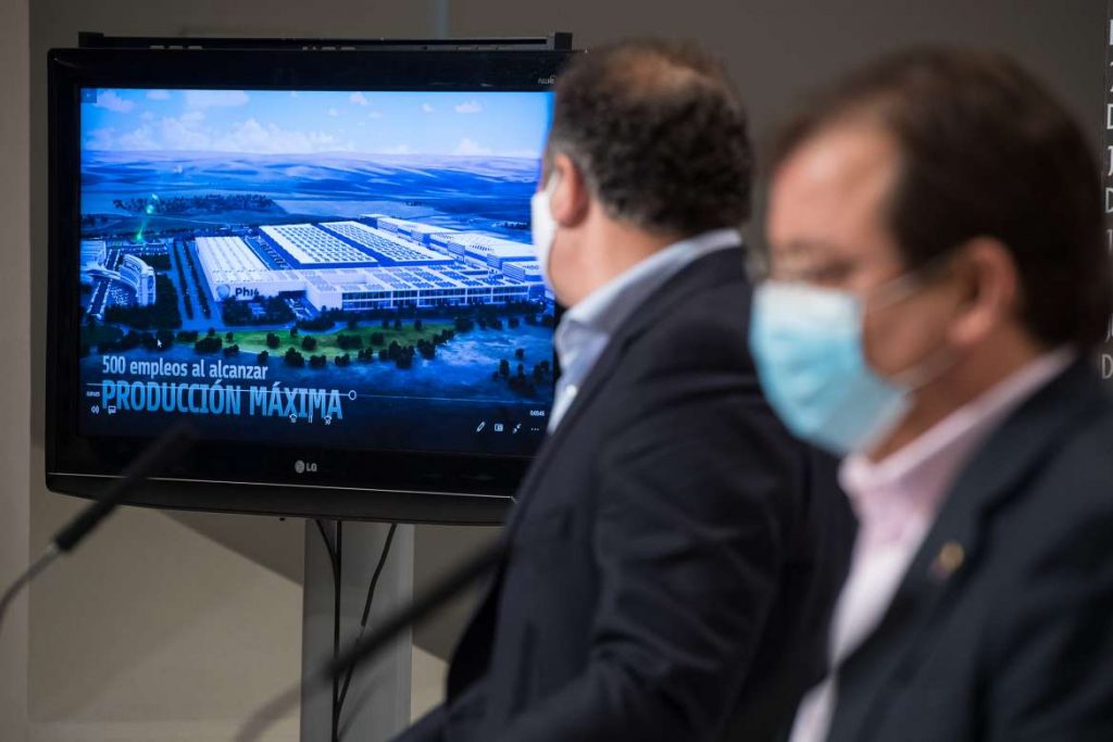 Badajoz acogerá la primera fábrica de celdas de baterías del sur de Europa FABRICA BATERIAS3