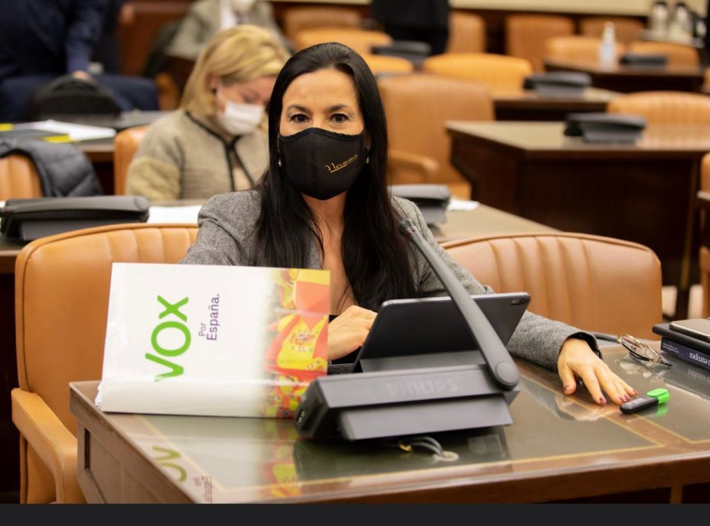 Magdalena Nevado, diputada de VOX por Cáceres pregunta al Gobierno qué medidas de estimulo tiene previstas para las empresas de la provincia cacereña magdalena nevado