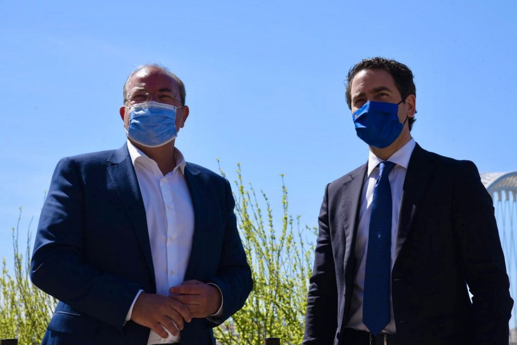 Monago subraya que los autónomos están sufriendo mucho y son los que dan vida a nuestros pueblos monago y garcia egea