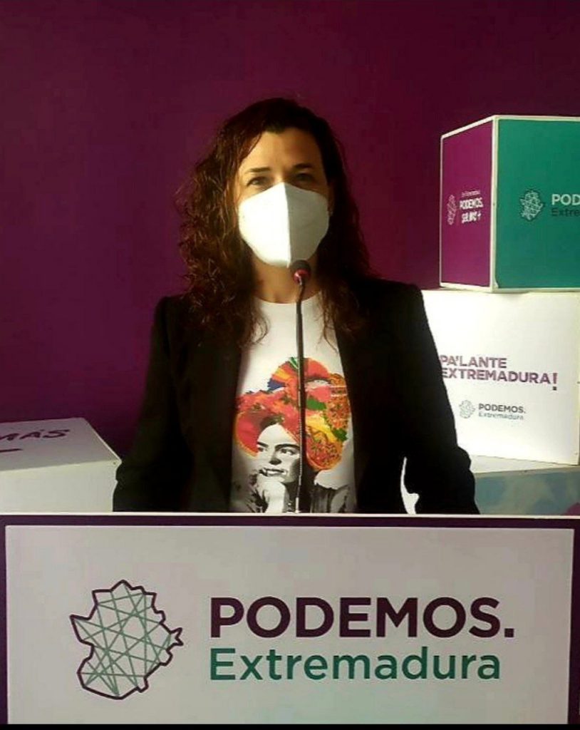 Podemos Extremadura acusa a la derecha de “criminalizar” la lucha de las mujeres podemos